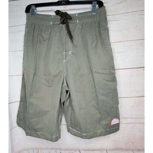 Authentic Brand 1998 The Image Stone Large Drawstring Mesh Swim Shorts - Picture 2 of 6